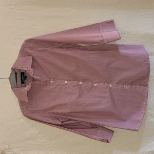 Womens Lands End Wrinkle-FREE Broadcloth Dress Shirt